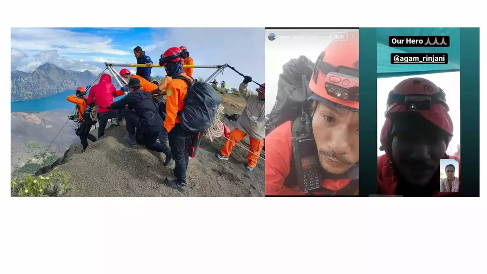 Agam Rinjani Jadi Idola Warganet Brasil Usai Evakuasi Juliana Marins