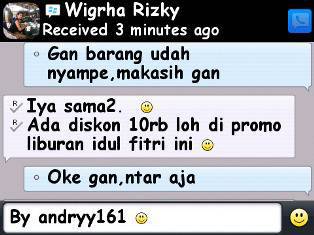 ++++ Testimonial dari custamer by Andryy161