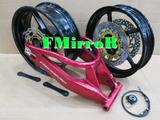 Velg racing + Swing Arm Delkevic Ninja 250/F.I & variasi ninja R/RR/NEW RR /N250/FI