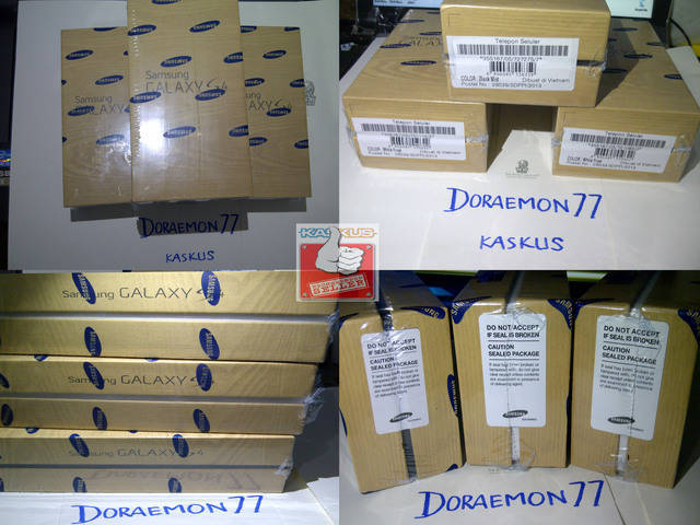 NEW BNIB Samsung Galaxy S4 EX HADIAH , Jual cepat! Murah! Black mist & White Frost