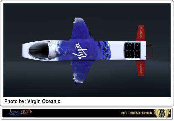 Virgin&#039;s Deep Flight Challenger, Kapal Selam Berawak yg Bisa Mencapai Laut Terdalam