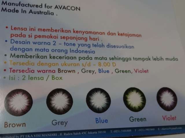 Ready stock! Freshkon, Freshlook, Geolica, Acuvue, etc. Murah!