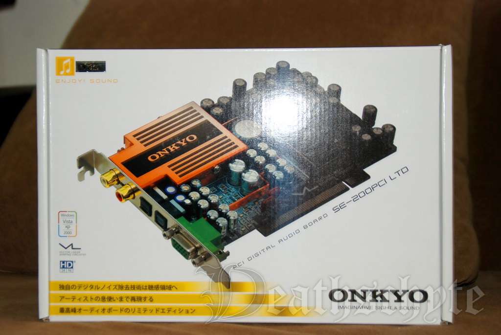 &#91;Soundcard&#93;Onkyo SE 200 LTD - Audiophile&#039;s Enthusiast PCI soundcard