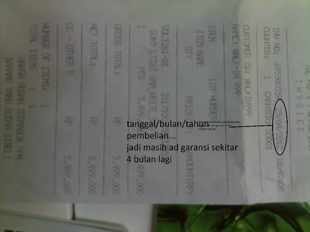 sony xperia s (lt26i) white jual BU n bosen