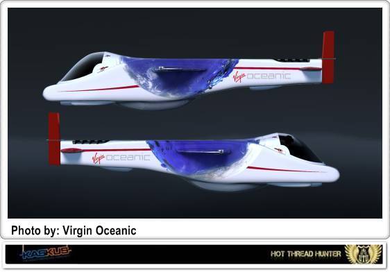 Virgin&#039;s Deep Flight Challenger, Kapal Selam Berawak yg Bisa Mencapai Laut Terdalam