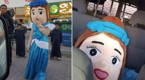 Badut Maskot Ditangkap Polisi Syariah Arab Saudi