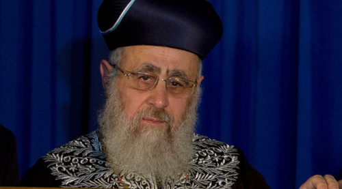 Kepala Rabi Israel: Warga Non-Yahudi Dilarang Tinggal Disini