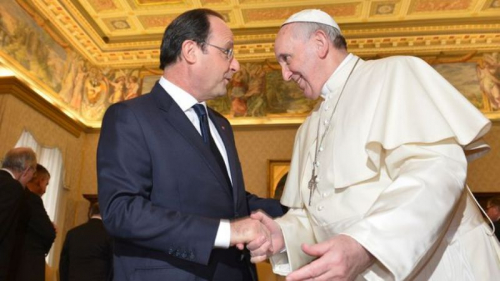 Bahas Pembunuhan Pastur, Presiden Prancis Akan Temui Paus Fransiskus