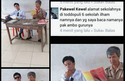 Gile Bener... Siswa SMA Ini Bertingkah Tidak Sopan di Samping Gurunya