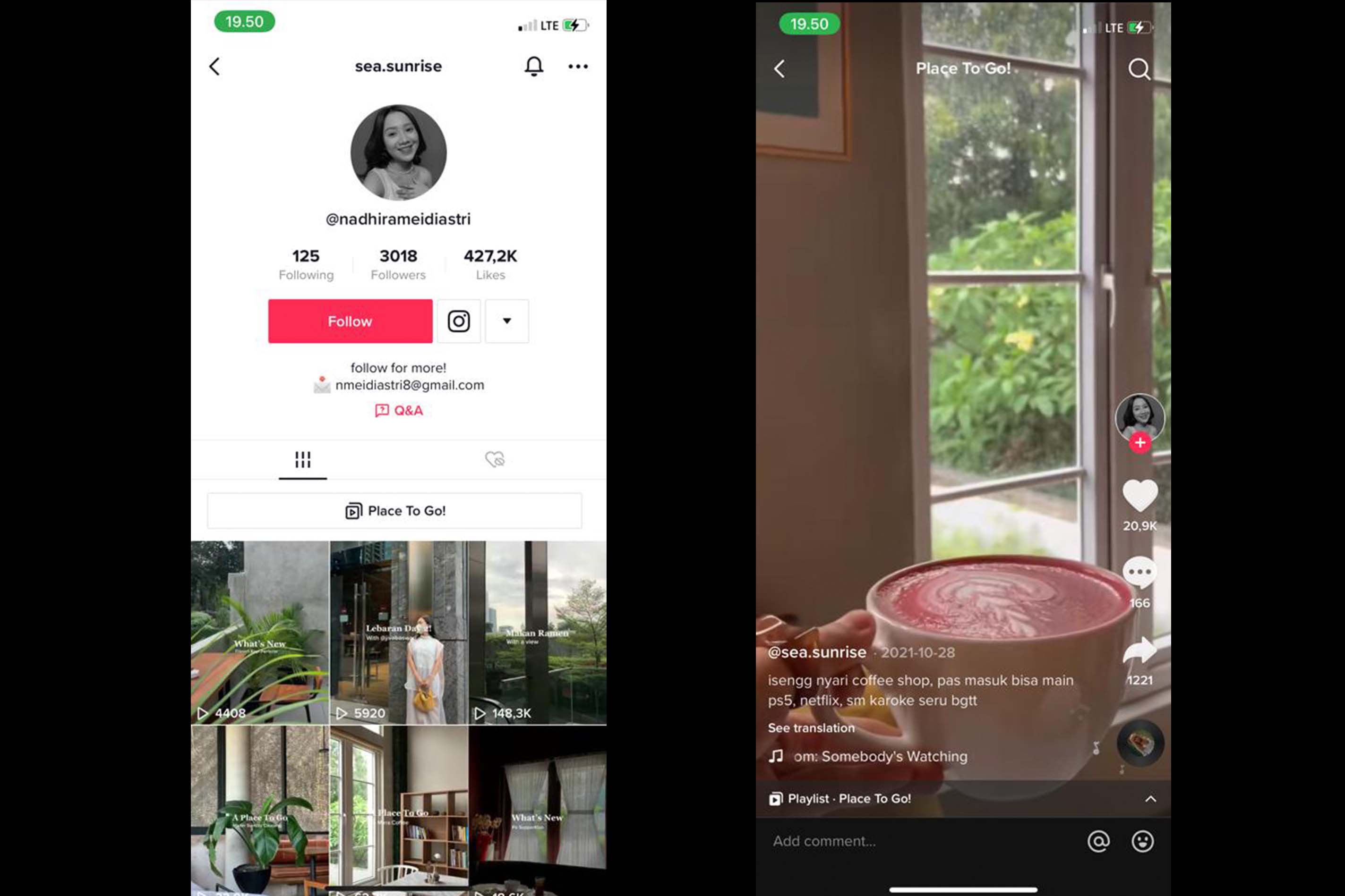 Sering Bingung Mau Ke Mana? Berikut Akun TikTok yang Banyak Kasih Rekomendasi Cafe!