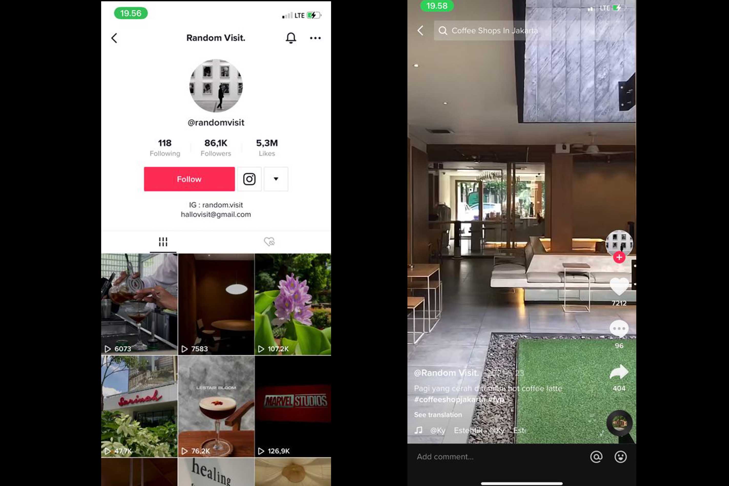 Sering Bingung Mau Ke Mana? Berikut Akun TikTok yang Banyak Kasih Rekomendasi Cafe!