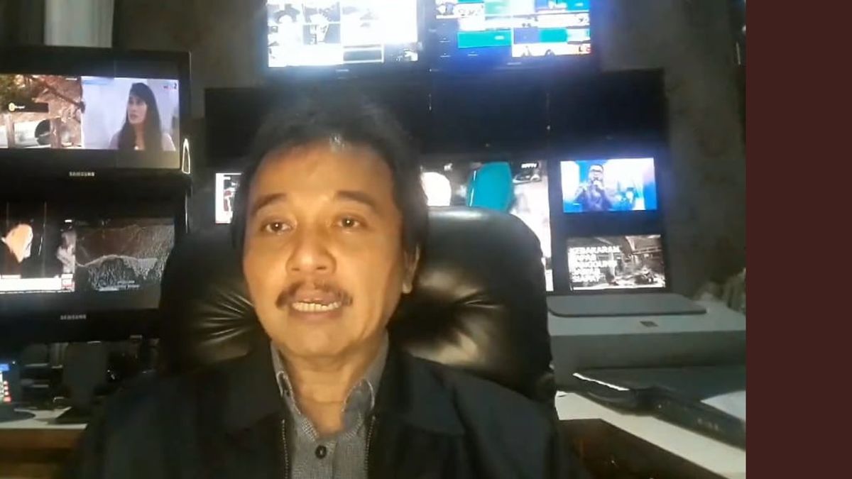 Roy Suryo Mengaku Serius Tawarkan Ferdinand Berobat ke Rumah Sakit Jiwa