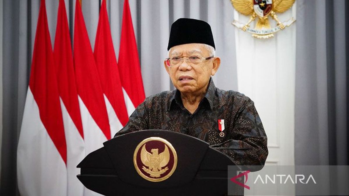 Wapres Ma'ruf Amin: Pemerintah Optimalkan Potensi Sektor Keuangan Sosial Syariah