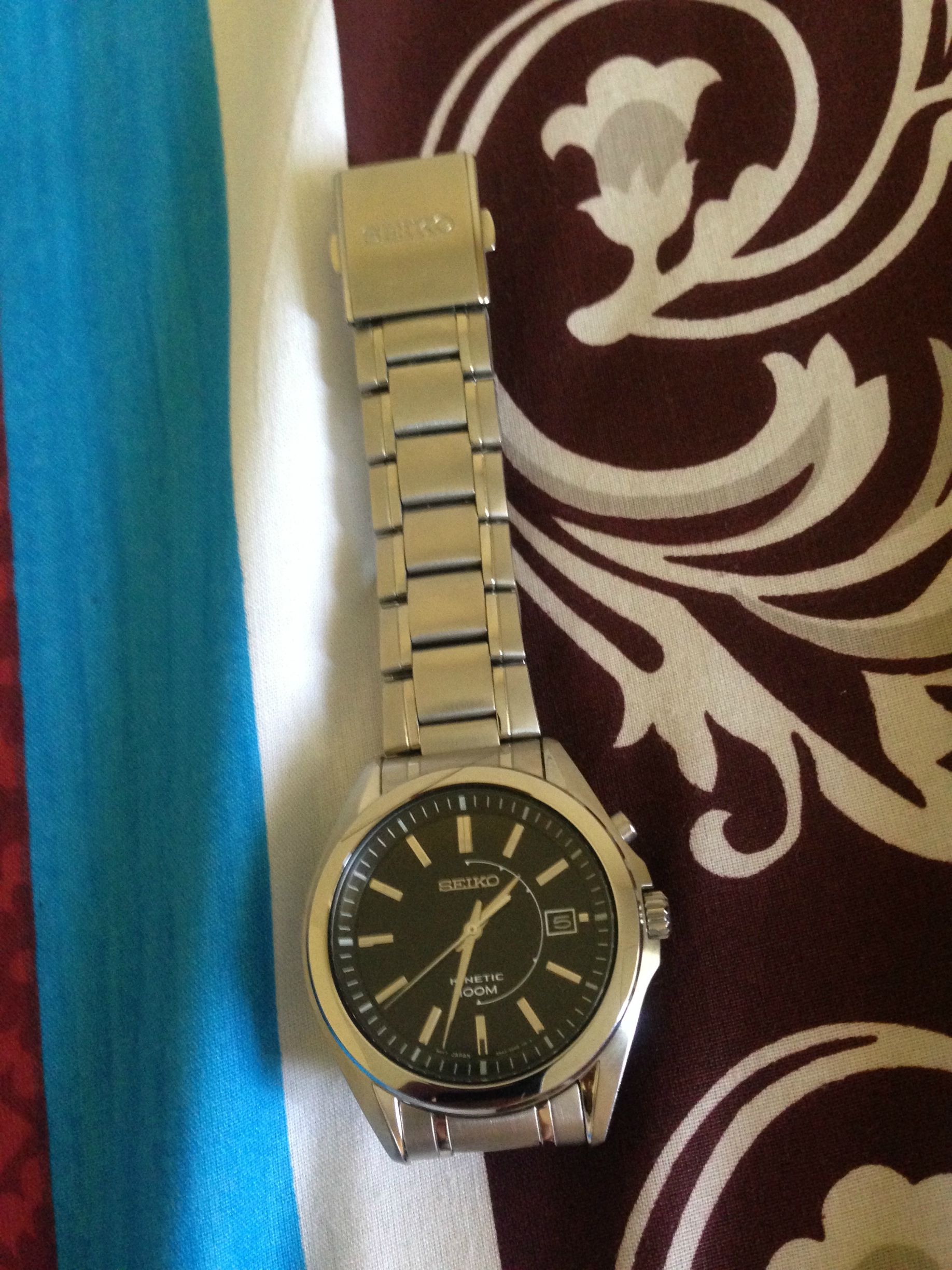 JAM TANGAN SEIKO KINETIK SKA523 ORI & KOMPLIT...!!!!