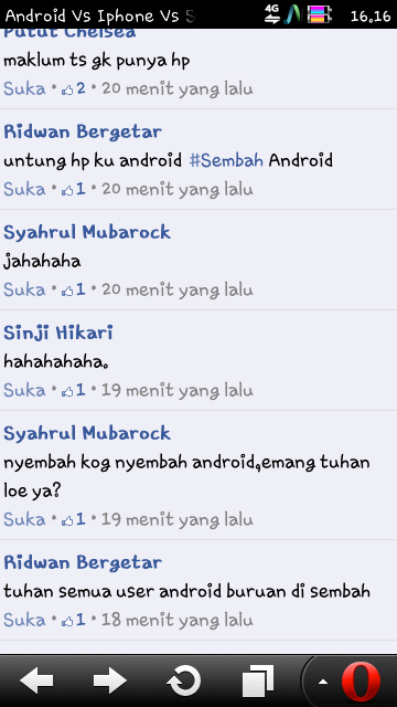 Penyembah Android Gan, Konyol Inside