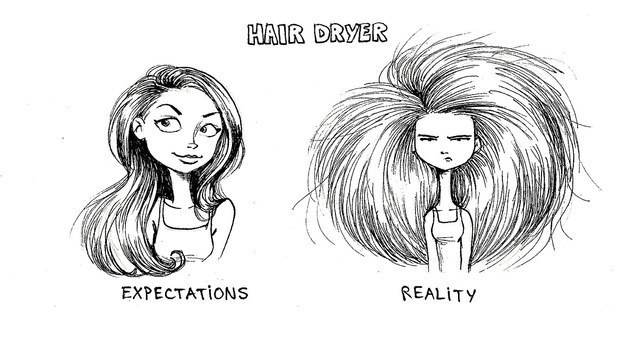 7 Ekspektasi vs Realita Gaya Rambut Cewek