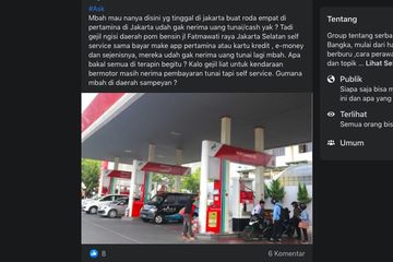 Konsumen Bingung, Isi Bensin di SPBU Tak Lagi Terima Uang Tunai, Pertamina Buka Suara