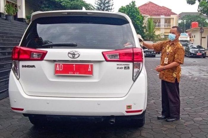 Kijang Innova Dipilih Gibran, Jadi Mobil Dinas Wali Kota Solo, Lebih Lincah Katanya