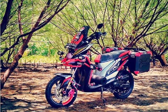 Aliran Custom yang Cocok Untuk Motor Matic, Moggo Dicoba Gan!