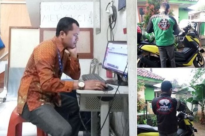 VIRAL, Driver Ojol Pakai Yamaha NMAX Sering Bonceng Cewek Cantik Tiap Hari