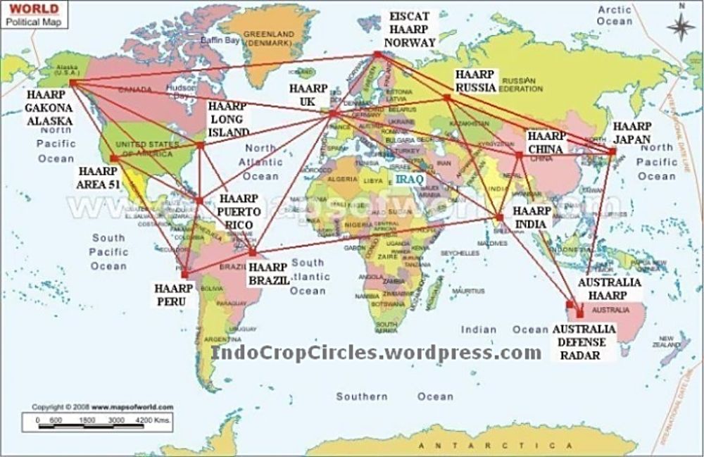 Gila ! HAARP Senjata Canggih, Mengatur Pikiran, Gempa dan Iklim Dunia !