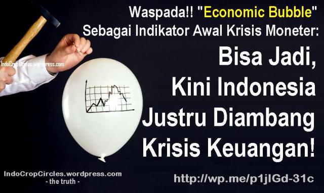 Waspada “Economic Bubble” : Indonesia Diambang Krisis Moneter?