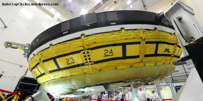 Inilah Wahana Piring Terbang NASA Untuk ke Mars