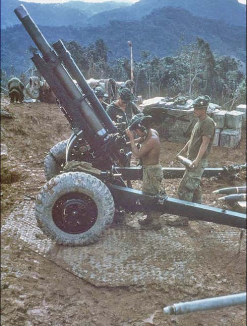 M2A2 105mm : Howitzer Tua Yon Armed TNI AD