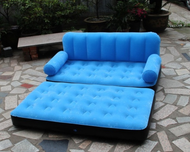 Kasur Angin 5 In 1 Matras Bangku Sofa Udara 5 Fungsi Free Pompa