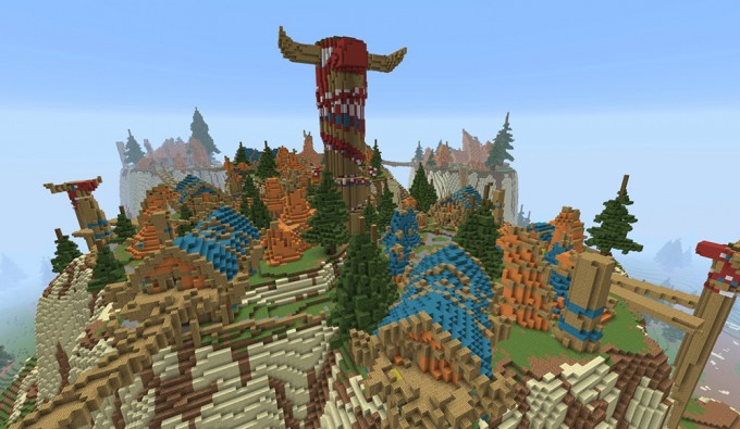 &#91;PIC&#93; Hasil kreasi di game &quot;Minecraft&quot; yang bakal bikin agan bilang &quot;ANJRIT KEREN!!!&quot;