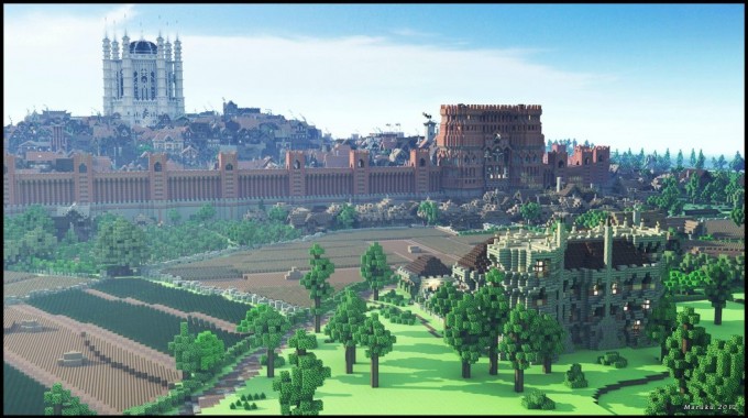 &#91;PIC&#93; Hasil kreasi di game &quot;Minecraft&quot; yang bakal bikin agan bilang &quot;ANJRIT KEREN!!!&quot;