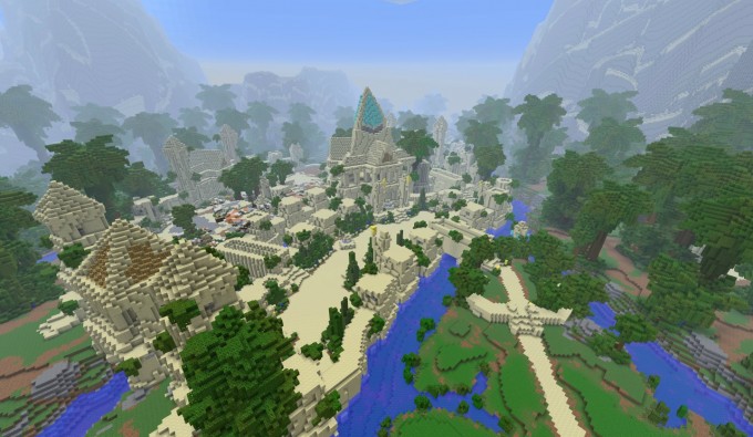 &#91;PIC&#93; Hasil kreasi di game &quot;Minecraft&quot; yang bakal bikin agan bilang &quot;ANJRIT KEREN!!!&quot;