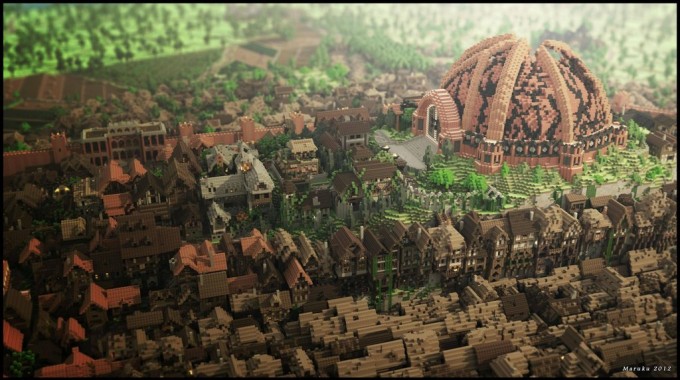 &#91;PIC&#93; Hasil kreasi di game &quot;Minecraft&quot; yang bakal bikin agan bilang &quot;ANJRIT KEREN!!!&quot;