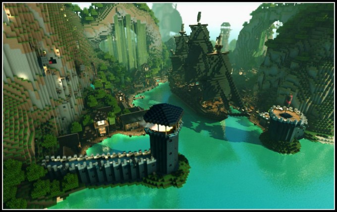 &#91;PIC&#93; Hasil kreasi di game &quot;Minecraft&quot; yang bakal bikin agan bilang &quot;ANJRIT KEREN!!!&quot;