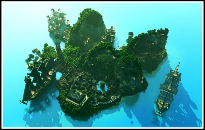 &#91;PIC&#93; Hasil kreasi di game &quot;Minecraft&quot; yang bakal bikin agan bilang &quot;ANJRIT KEREN!!!&quot;