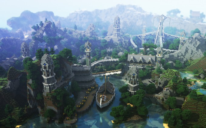 &#91;PIC&#93; Hasil kreasi di game &quot;Minecraft&quot; yang bakal bikin agan bilang &quot;ANJRIT KEREN!!!&quot;