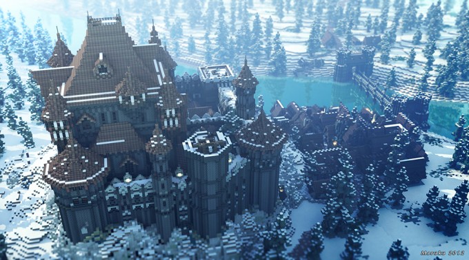 &#91;PIC&#93; Hasil kreasi di game &quot;Minecraft&quot; yang bakal bikin agan bilang &quot;ANJRIT KEREN!!!&quot;