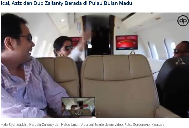 video-aburizal-bakrie-libur-bareng-marcella-zalianty