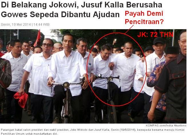 Foto2 Jokowi: Sederhana atau Sandiwara?