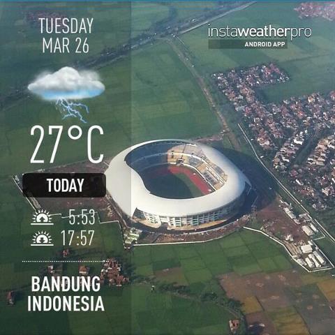 Gelora bandung lautan api segera di resmikan
