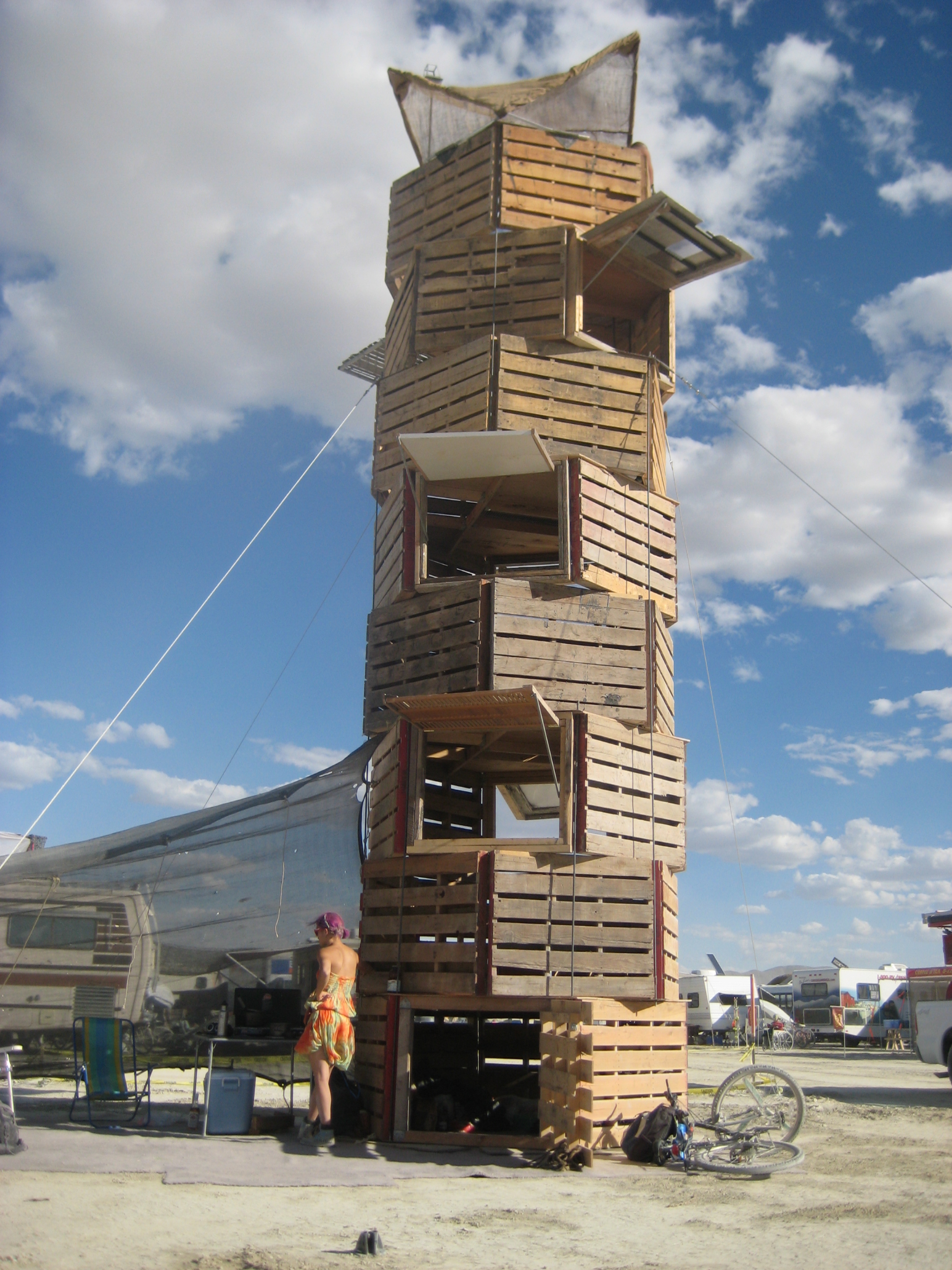 Menara Pencakar Langit dari Kayu