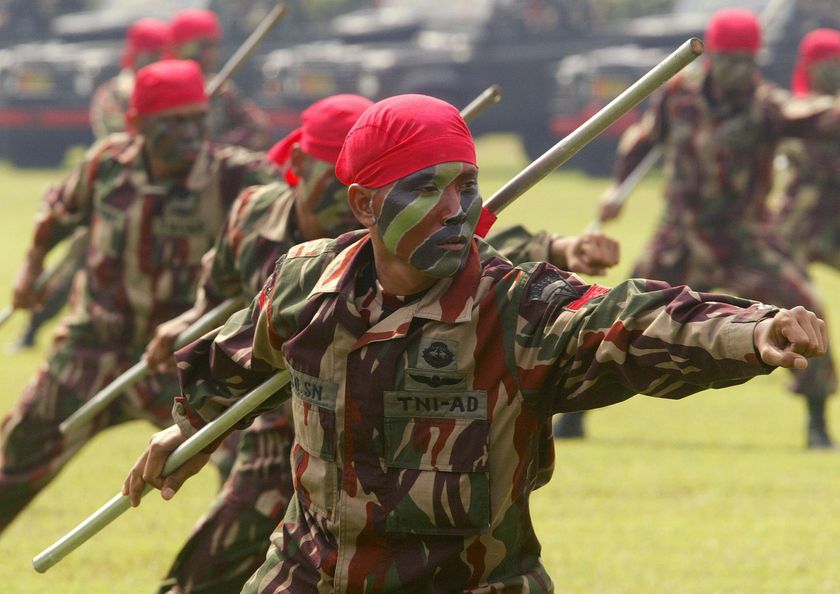 KETIKA 3 PASUKAN ELIT INDONESIA BERSATU