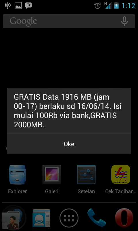 2x PULSA INDOSAT TERPOTONG GA JELAS