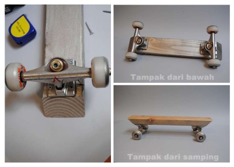 Mainan Ajaib Keyboard Skateboard