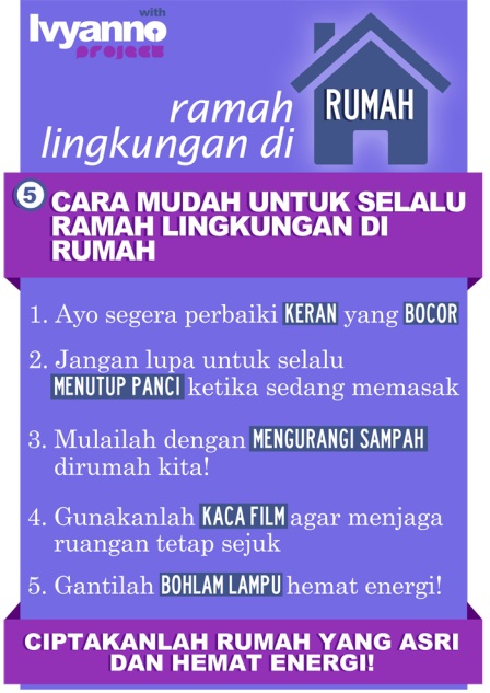 Memulai kebiasaan ramah lingkungan di rumah mu sendiri!