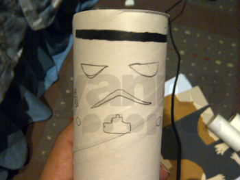 Membuat Mainan Star Wars Dari Roll Tissue Bekas