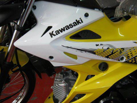 New Kawasaki Athlete Facelift 2012 dgn Baju Baru. :-(