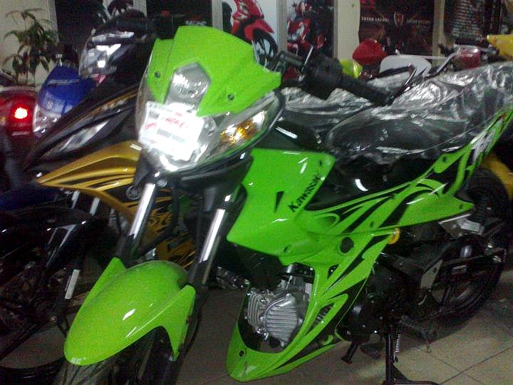 New Kawasaki Athlete Facelift 2012 dgn Baju Baru. :-(