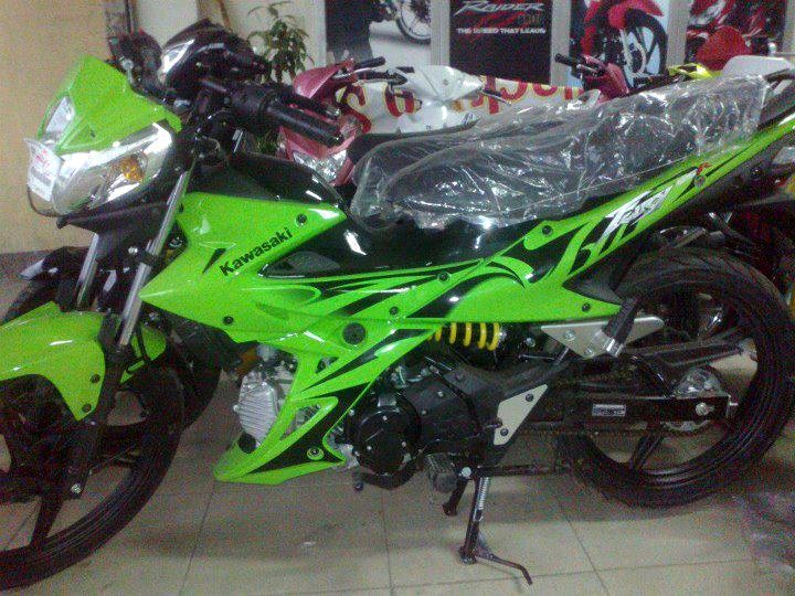 New Kawasaki Athlete Facelift 2012 dgn Baju Baru. :-(