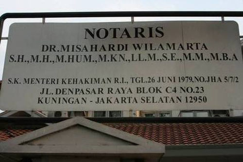 Gile gan !!! Gelar terpanjang di dunia !!!hanya di indonesia